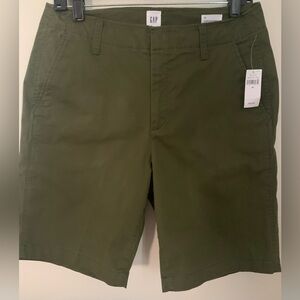 Gap Olive Green Bermuda Shorts